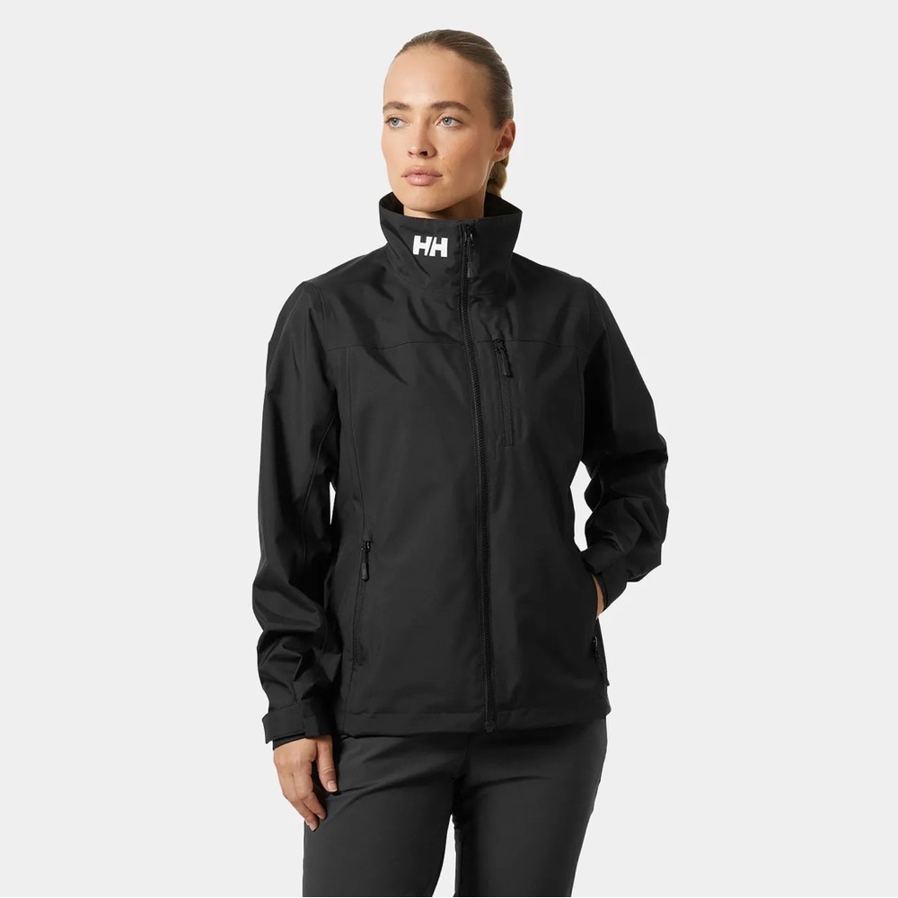 Helly Hansen Women's Black Crew Jacket 2.0